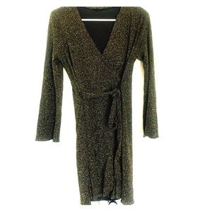 Melissa Page designer wrap dress medium petite 👗